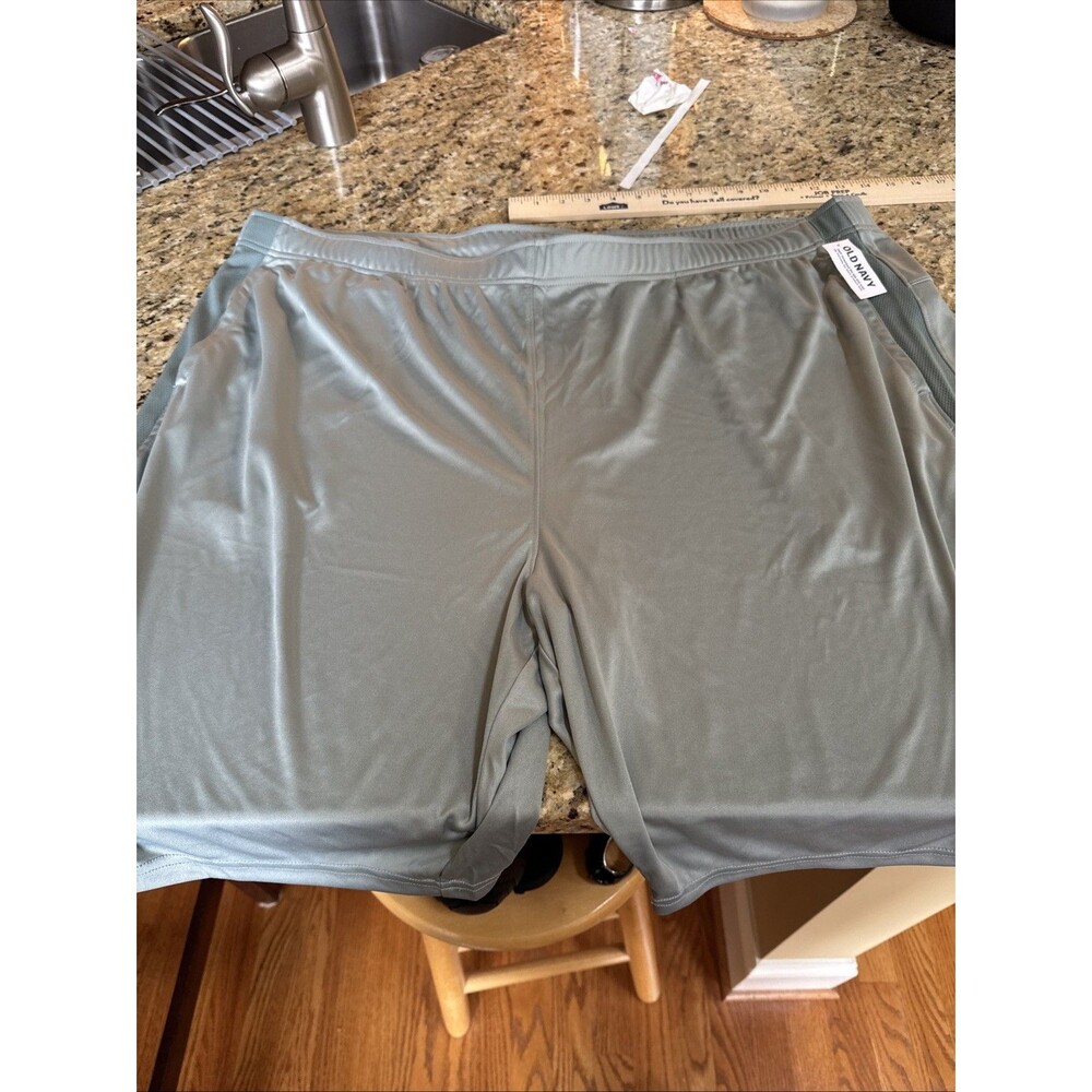 Old Navy Mens Big & Tall Built In Flex Jogger Shorts Gray Size XXXXL TALL